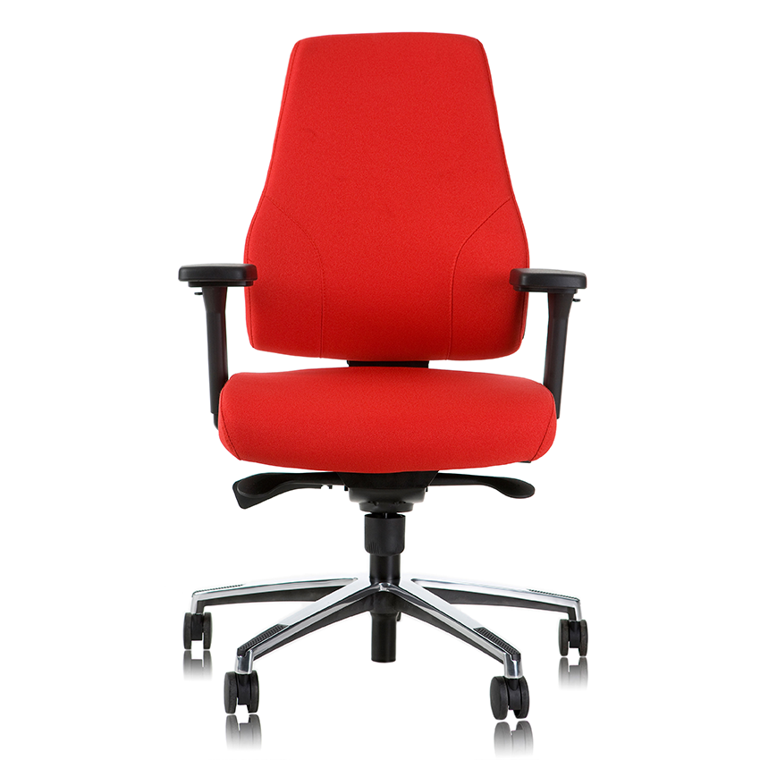 Wize Office React NPR 1813 ergonomische bureaustoel gestoffeerd - Afbeelding 8