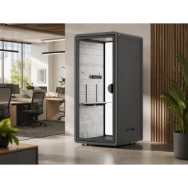 Akoestische belcel X-Pod met zit-sta tafel