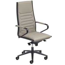Classic + | Stijlvolle design directiestoel met chromen frame| Sitland