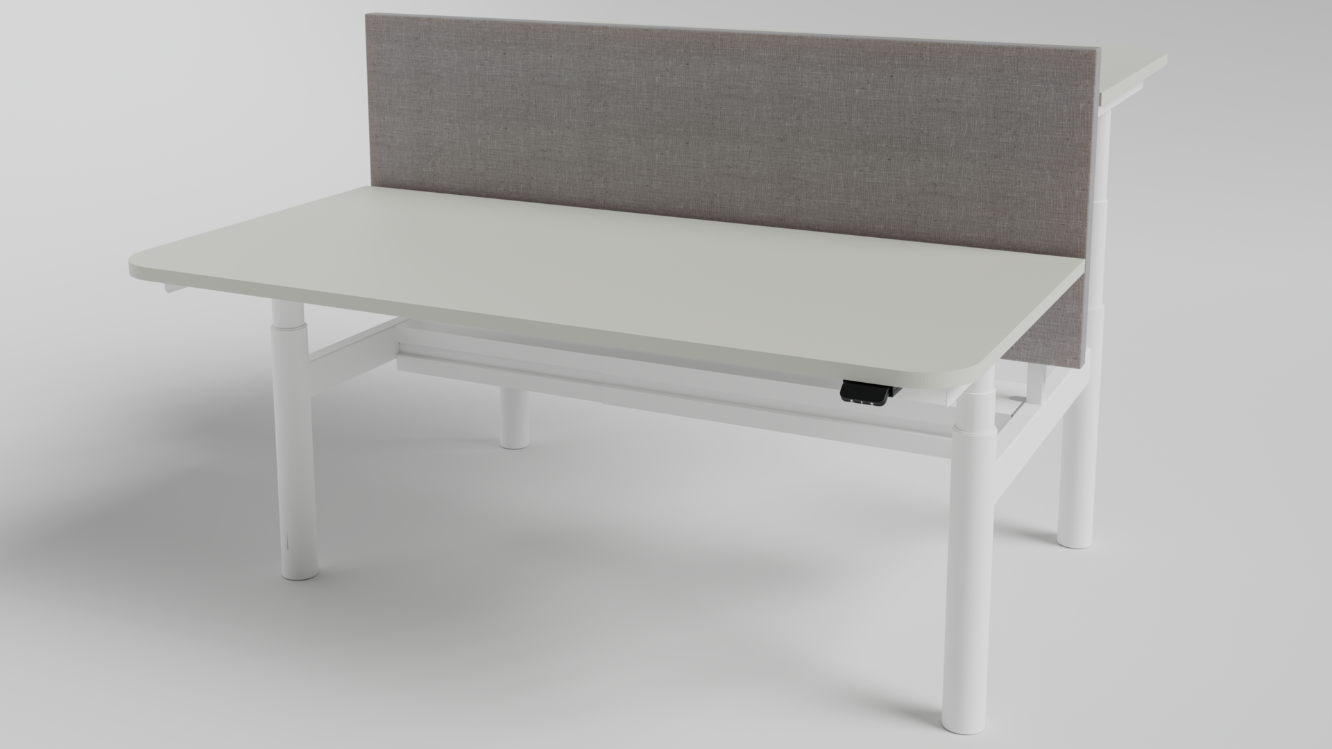 Nordic Office Stream Duo Round zit-sta bureau - Afbeelding 8