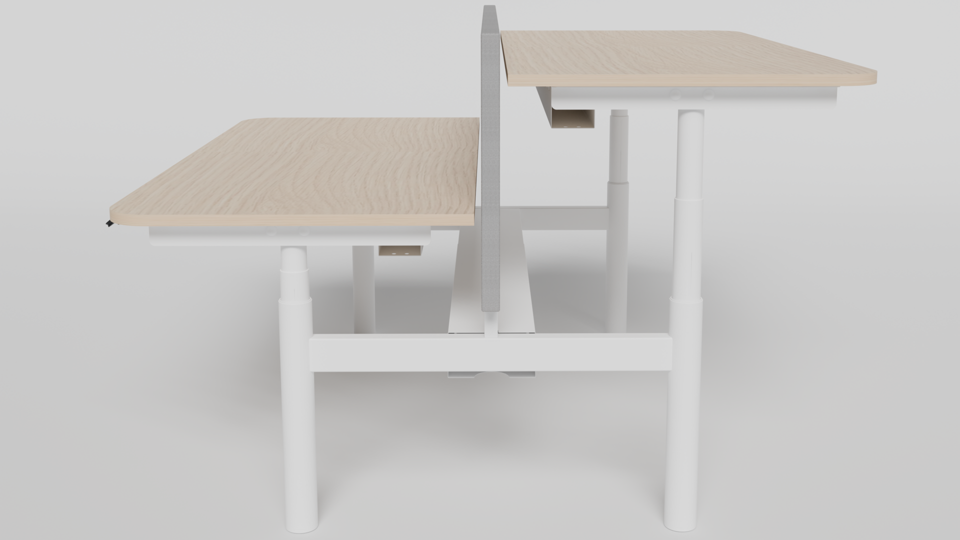 Nordic Office Stream Duo Round zit-sta bureau - Afbeelding 11