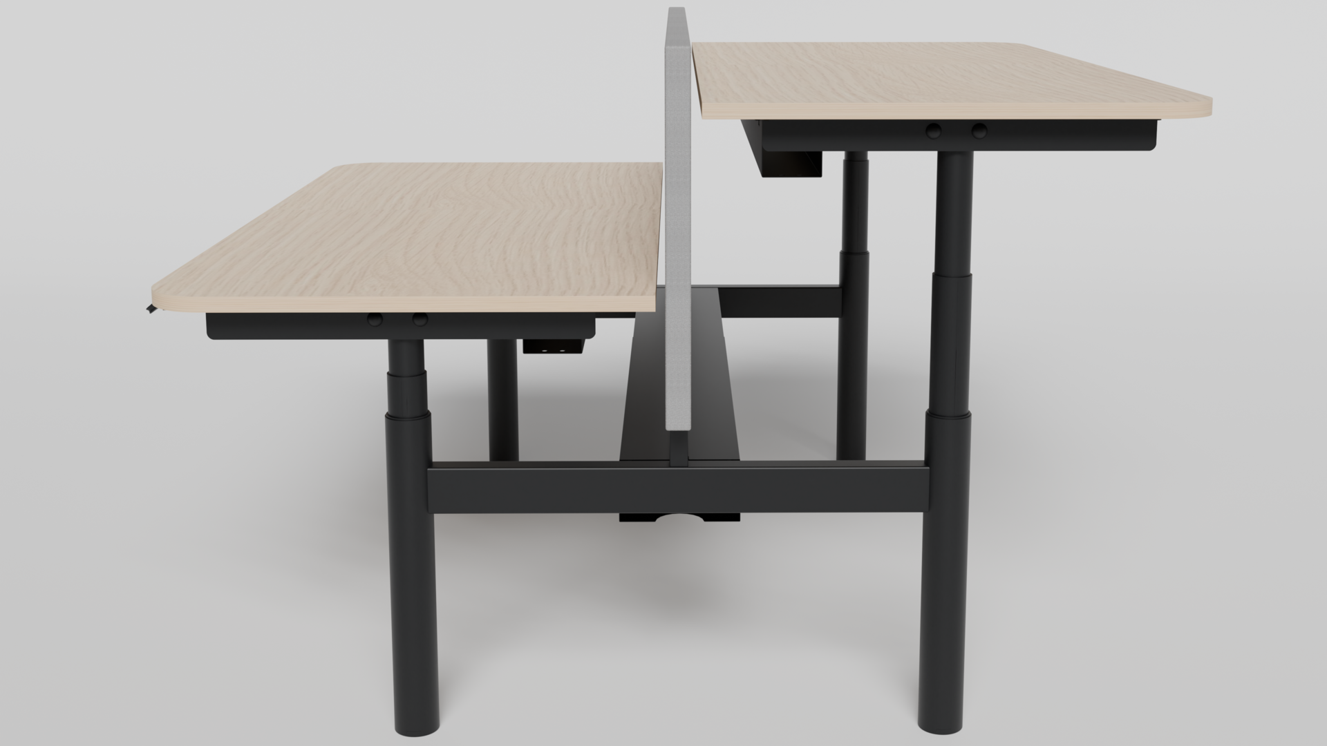 Nordic Office Stream Duo Round zit-sta bureau - Afbeelding 13