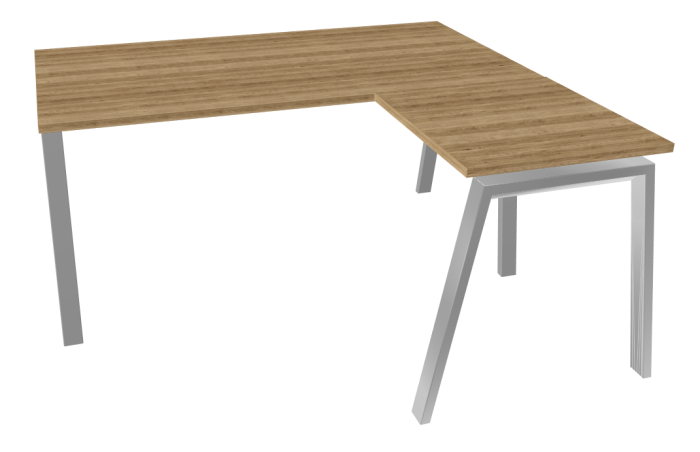 Atrio Nova Airy hoekbureau L-opstelling