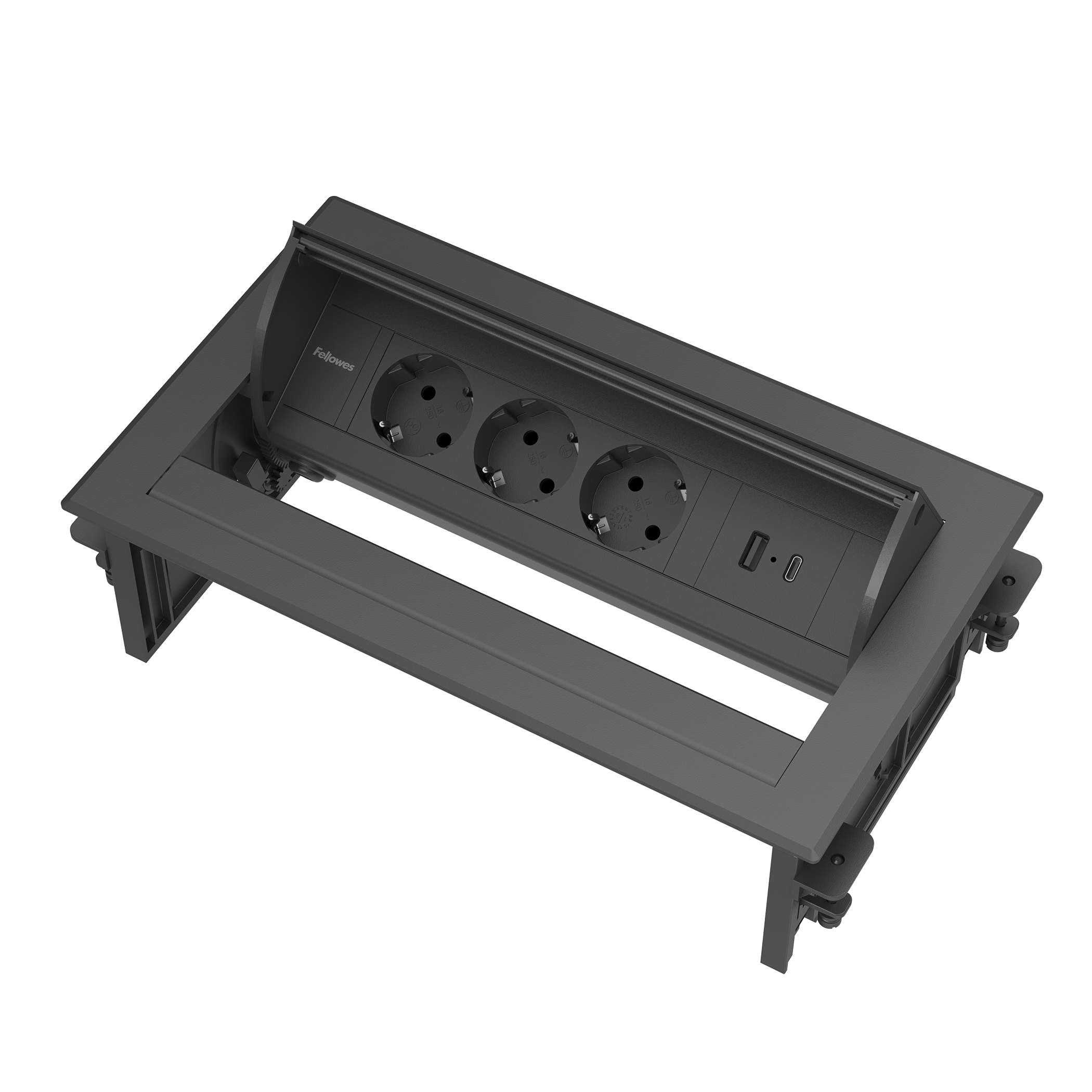 Nordic Office Stream Single Column sta vergadertafel - Afbeelding 3