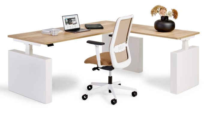 Atrio Nova Fluxx NPR1813 panel zit-sta hoekbureau