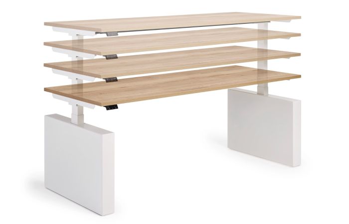 Atrio Nova Fluxx NPR 1813 single panel zit-sta bureau - Afbeelding 15