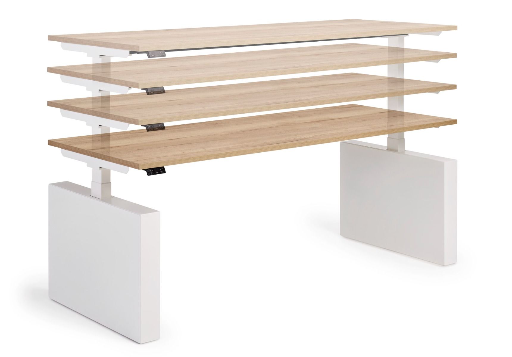 Atrio Nova Fluxx NPR 1813 single panel zit-sta bureau - Afbeelding 8