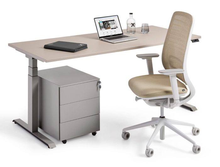 Atrio Nova Fluxx single zit-sta bureau