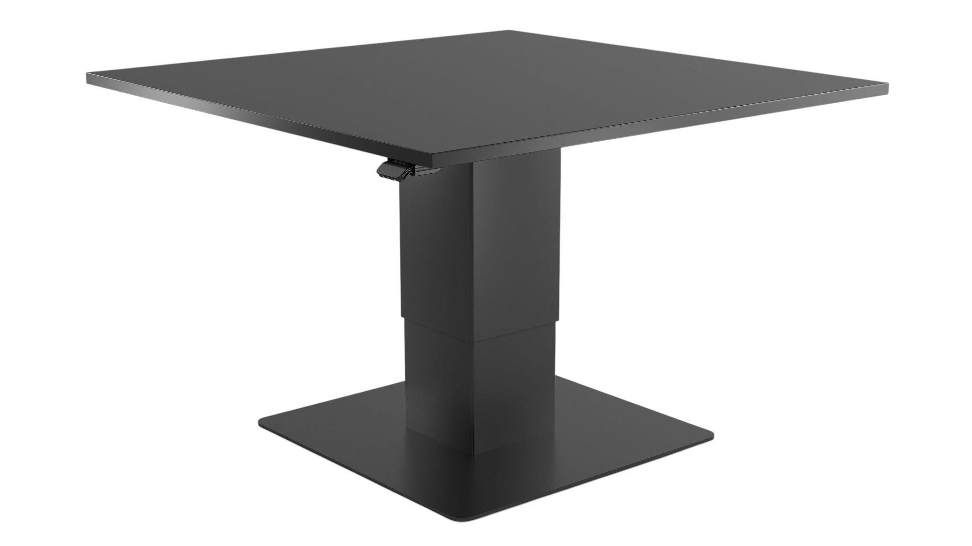 Nordic Stream Single Column vergadertafel zit-sta-