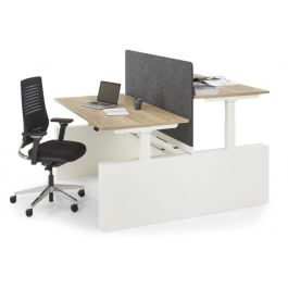 Atrio Nova Fluxx bench elektrisch zit sta duo werkplek wang