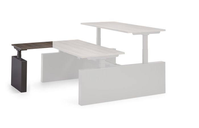 Atrio Nova Fluxx hoek aanbouw wang frame bureau