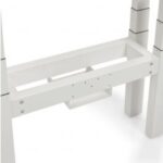 Koppelgoot wit H-benches ( 15 cm tussenruimte )